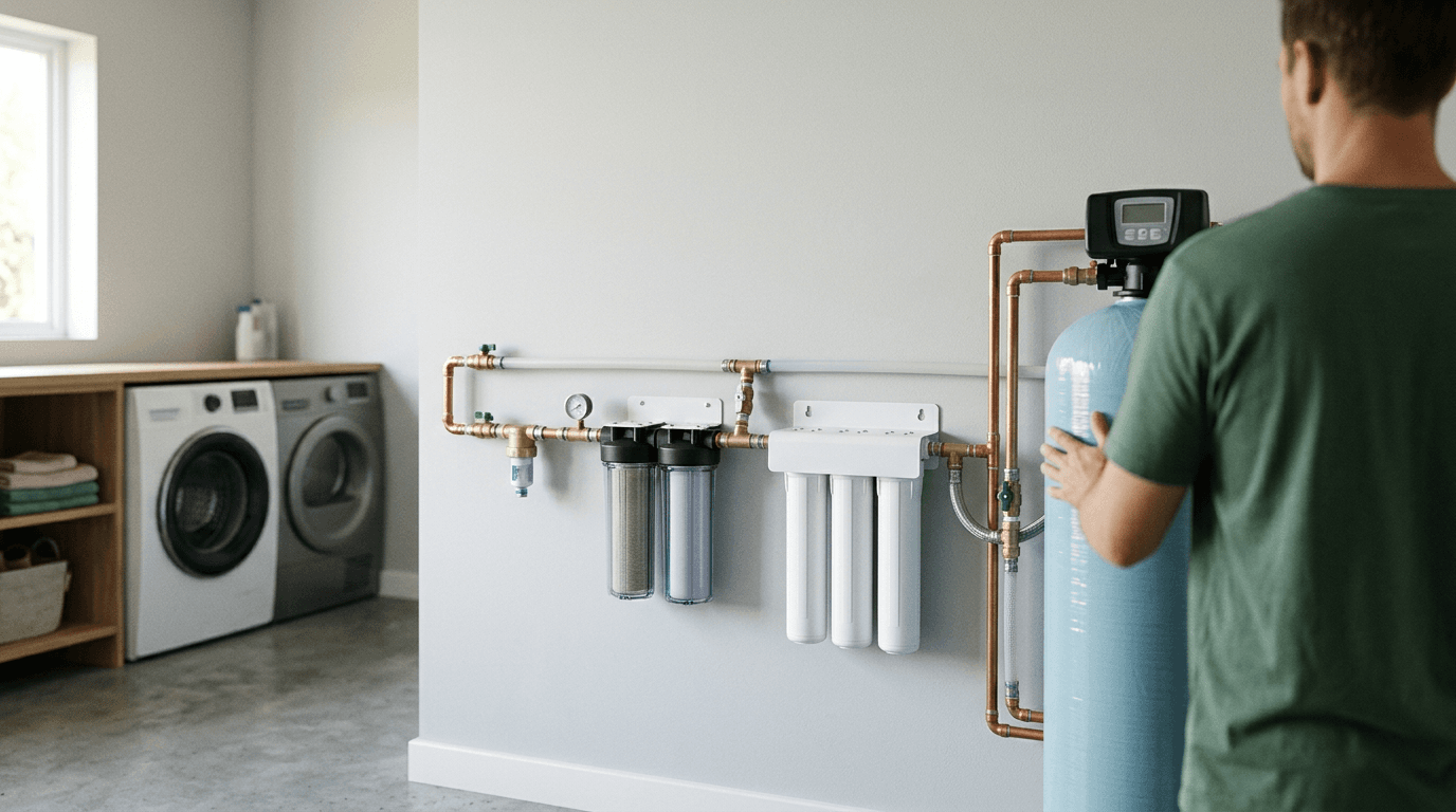 How to Configure an Iron and Sediment Filter for Well Water